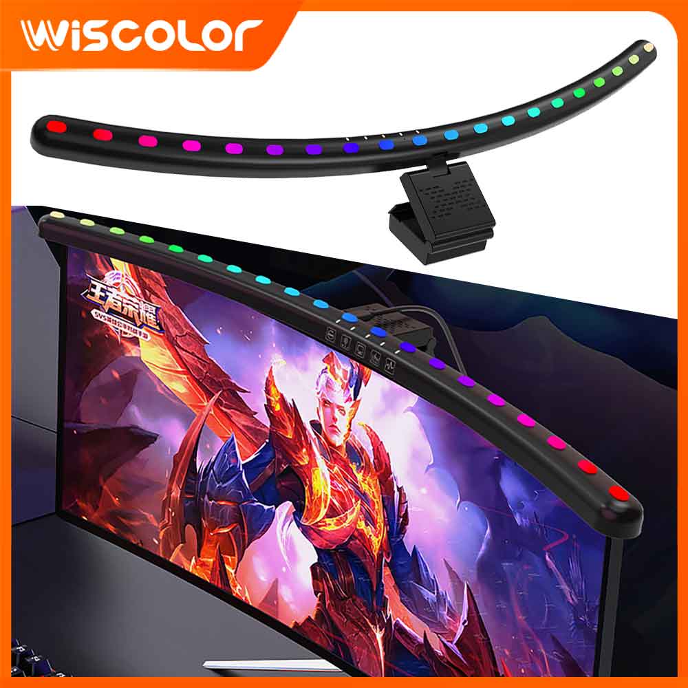 Desk Setup Rgb - Barra Luminosa RGB per Monitor, Luci