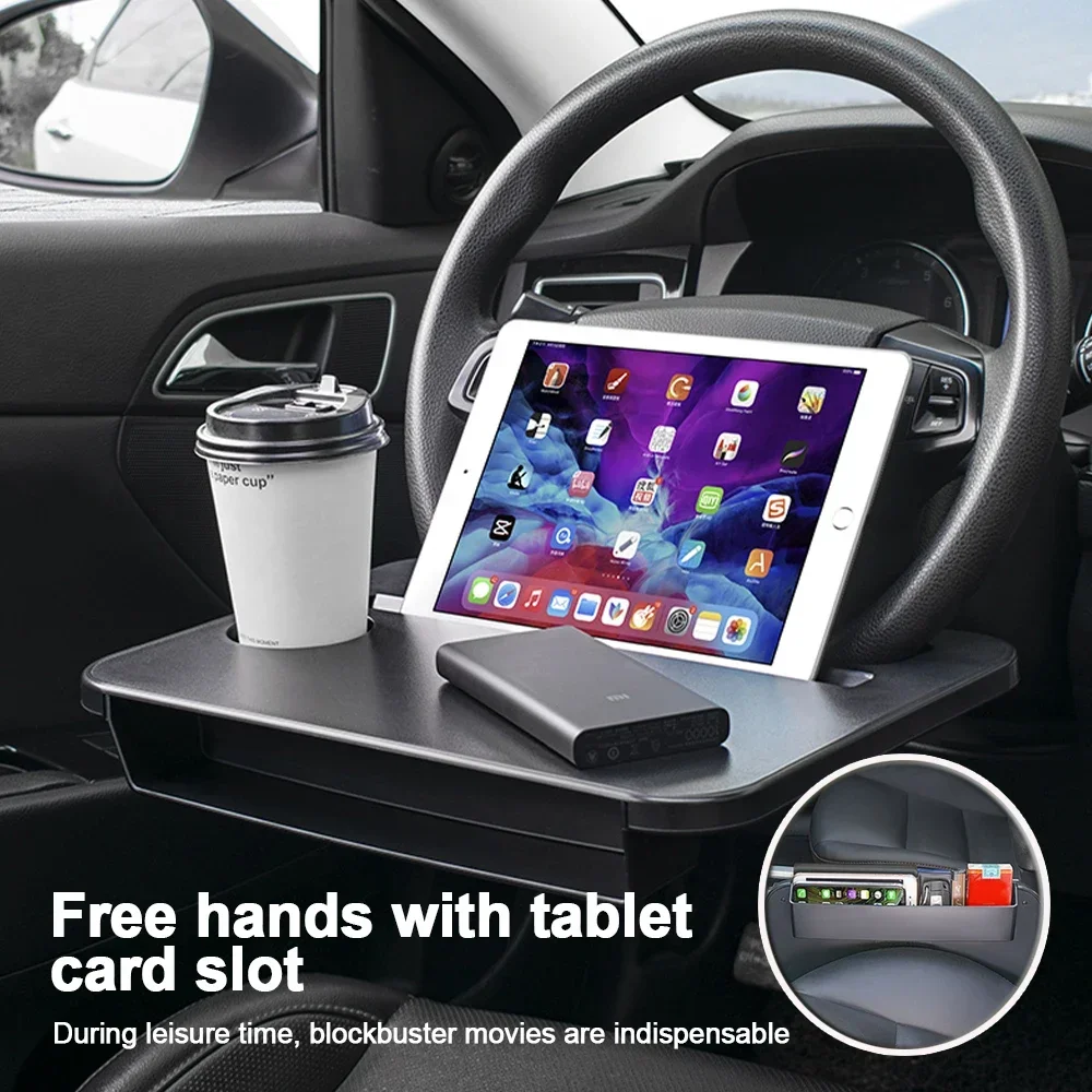 Desk Setup Notebook - Supporto Multifunzione per Auto: Tavolino per