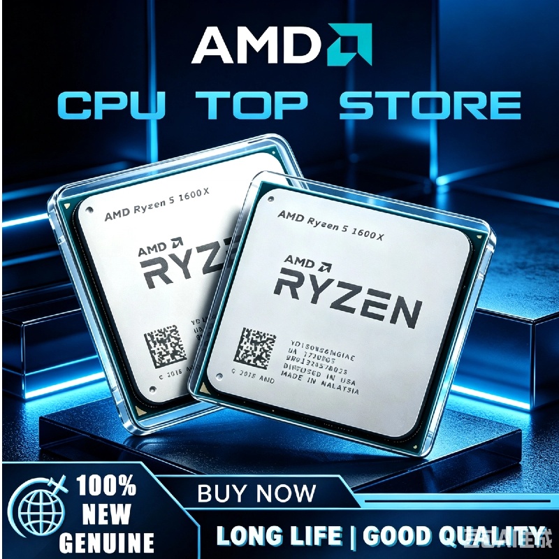 Amd Cpu Ryzen 5 - Processore AMD Ryzen 5 1600X Originale
