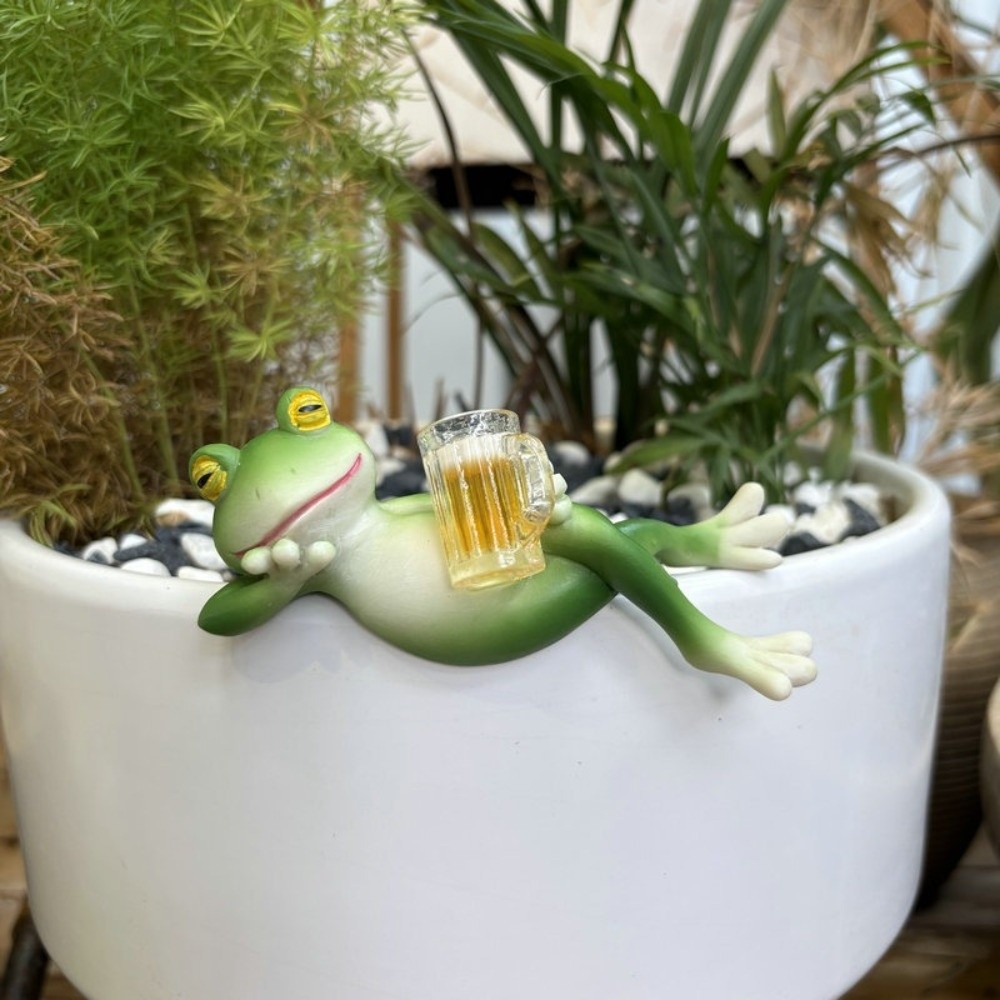 Desk Setup Plant - Figurine da tavolo con ciondolo per