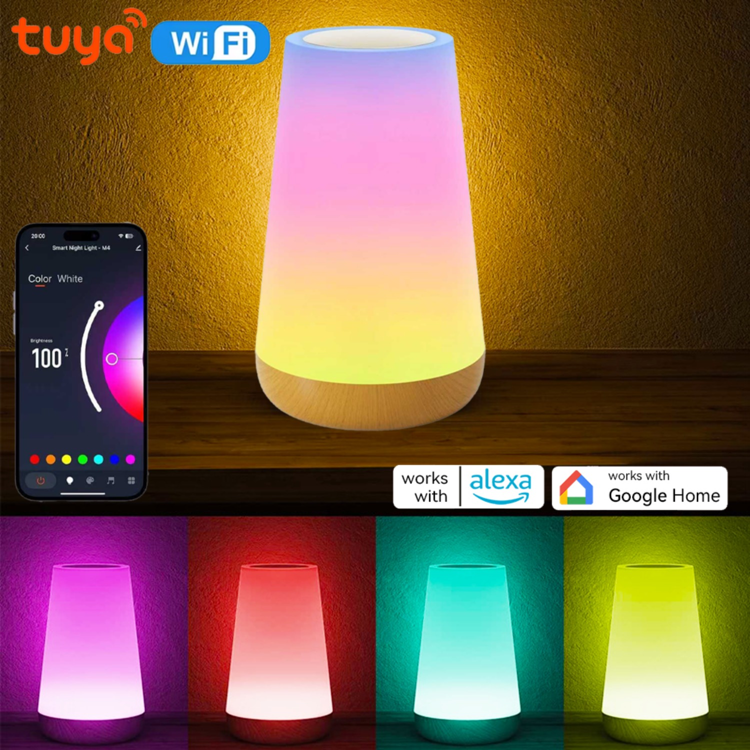 Desk Setup Rgb - Lampada da Tavolo Smart WiFi Tuya
