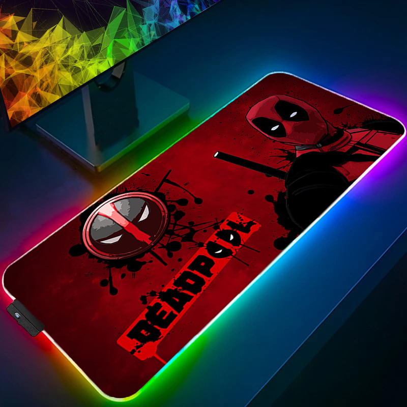 Desk Setup Rgb - Tappetino per mouse a LED Retroilluminazione