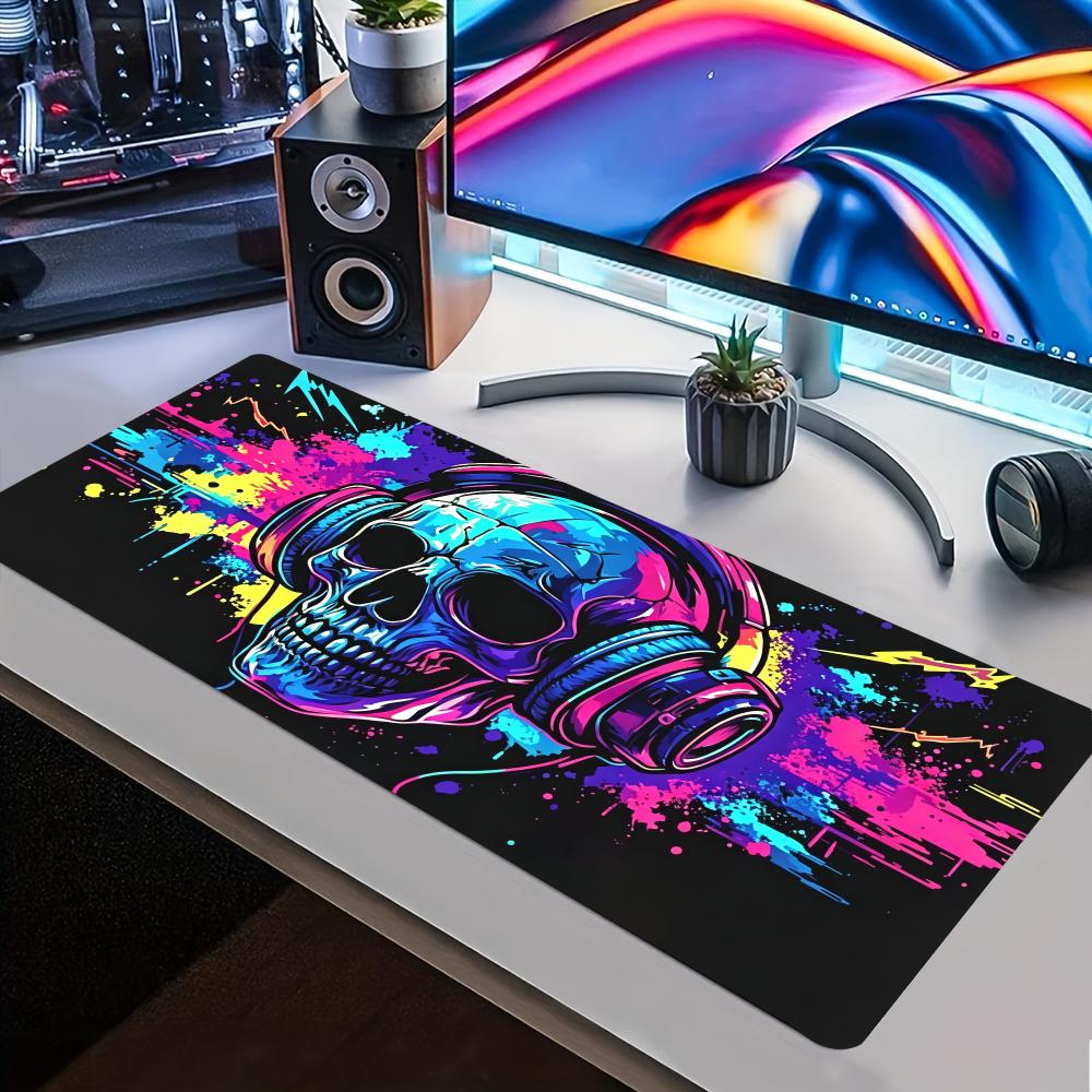 Desk Setup Headphones - Tappetino per Mouse da Gaming Esteso