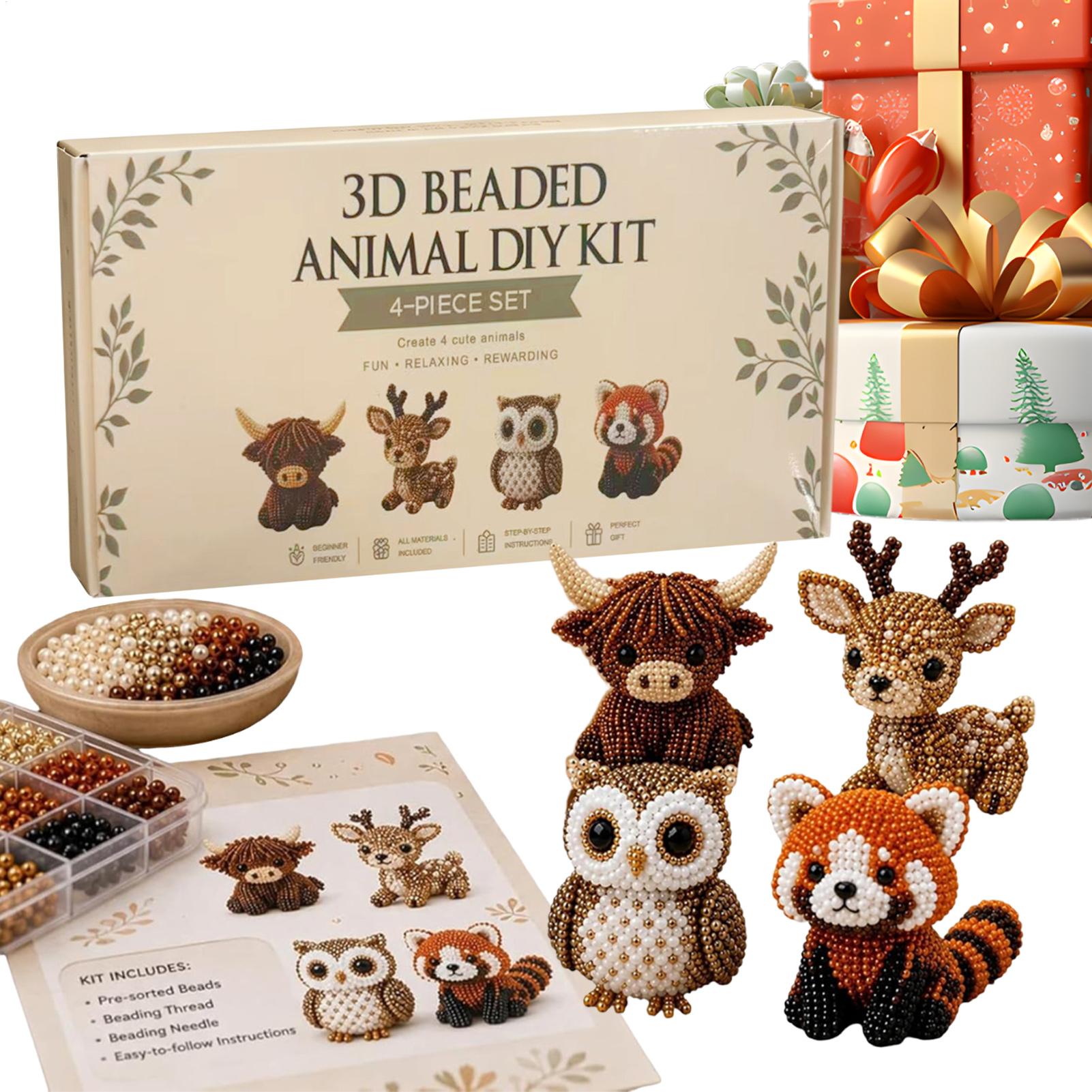 Desk Setup Shelves - Kit Artistico 3D con Perline, Set