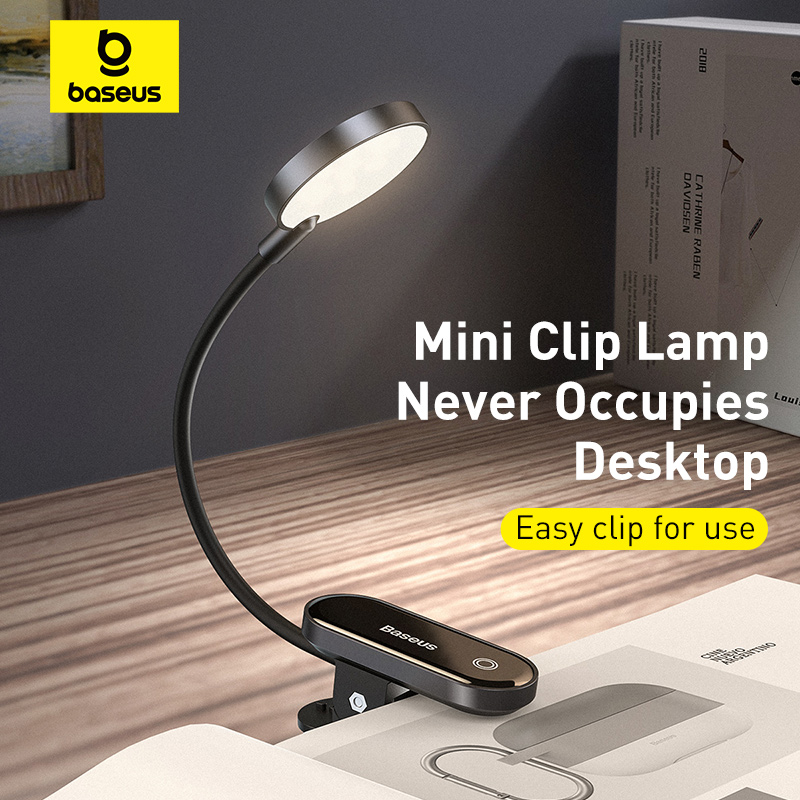 Desk Setup Notebook - Baseus Lampada da scrivania portatile LED