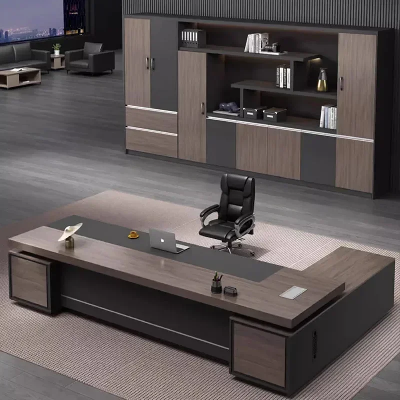 Desk Setup Gaming And Work - Scrivania con Piano Sollevabile, Sedia da
