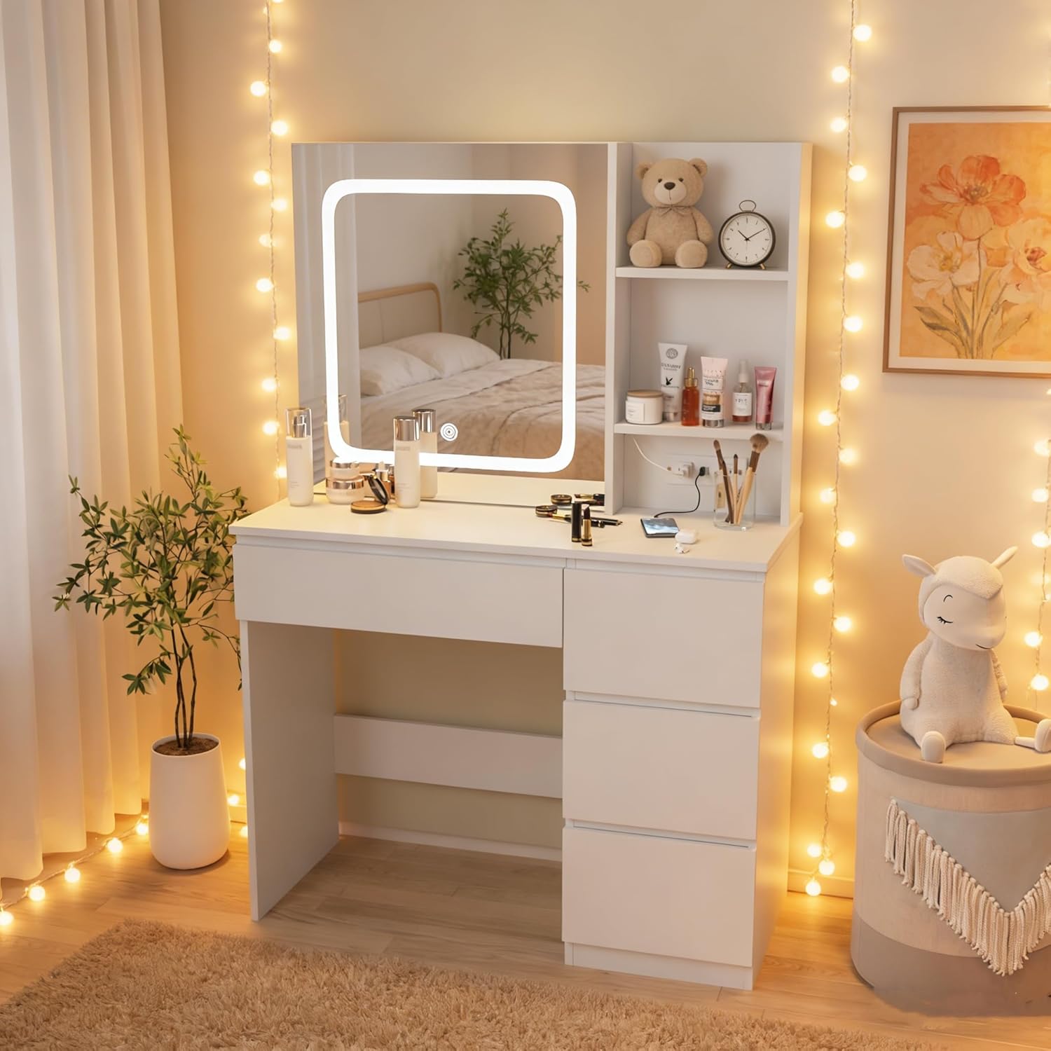 Desk Setup Charging Station - Tavolo da Trucco i*-Make Up con