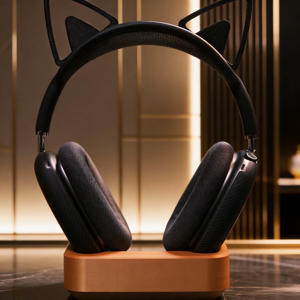 Desk Setup Headphones - Supporto da scrivania magnetico personalizzato per