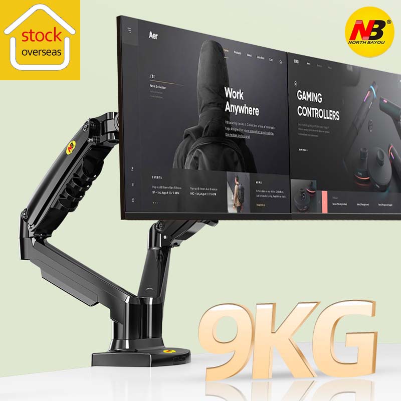 Dual Monitor Desk Setup - NB NUOVO Supporto per Monitor Doppio