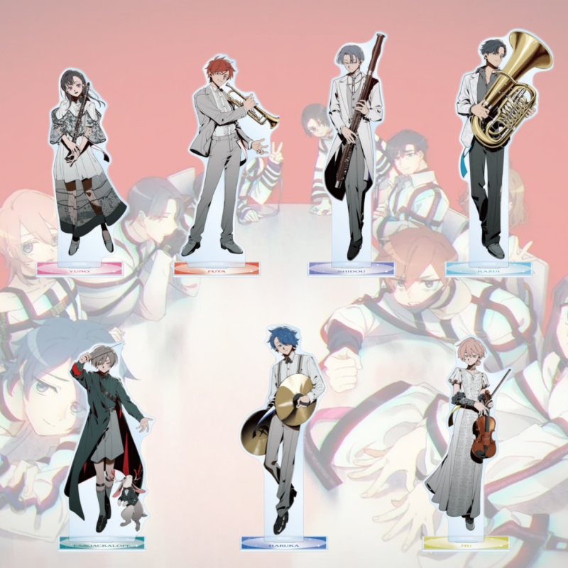 Desk Setup Plant - Anime MILGRAM 15CM Supporto in Acrilico