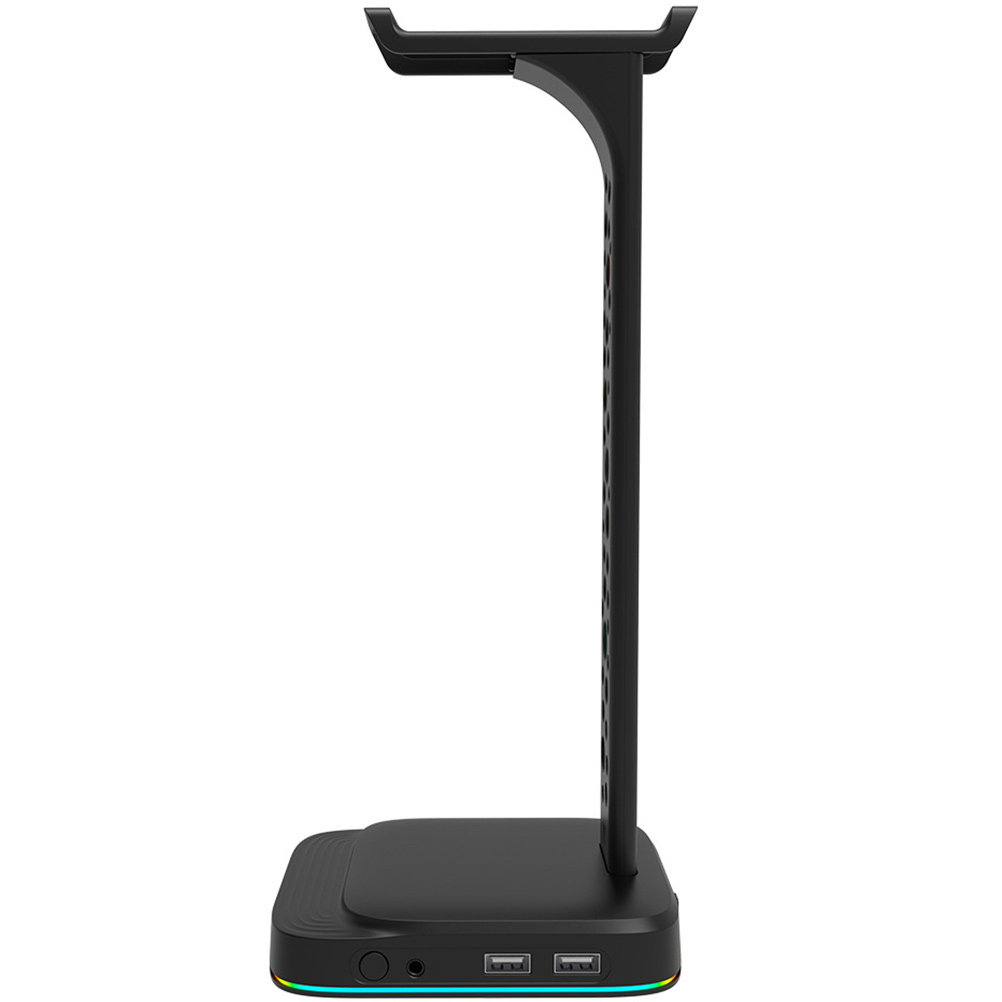 Desk Setup Headphones - Supporto per Cuffie con Ricarica USB,