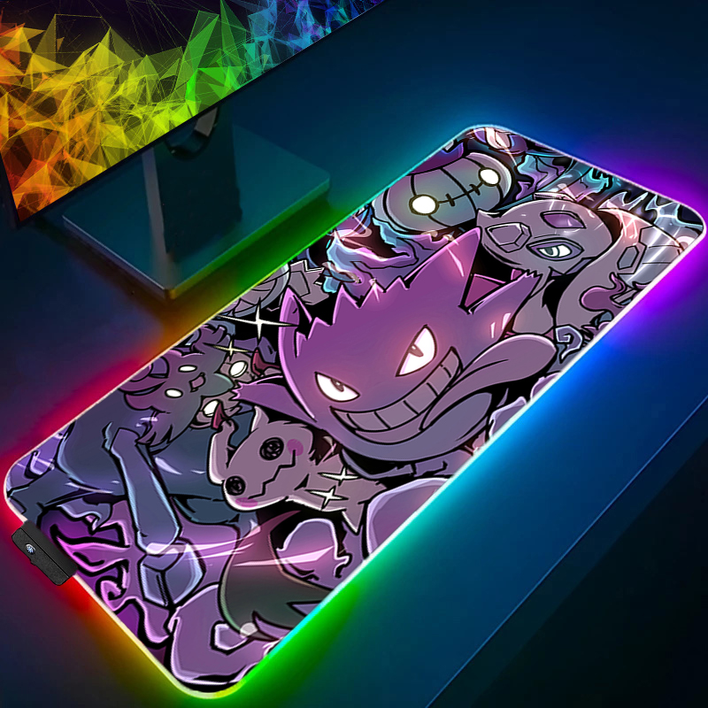 Desk Setup Rgb - Tappetino per Mouse da Gaming RGB
