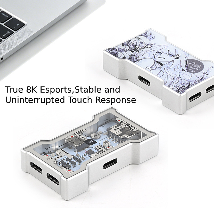 Hub USB RGB 2 Ingressi 3 Uscit - Desk Setup Rgb recensione e prezzo