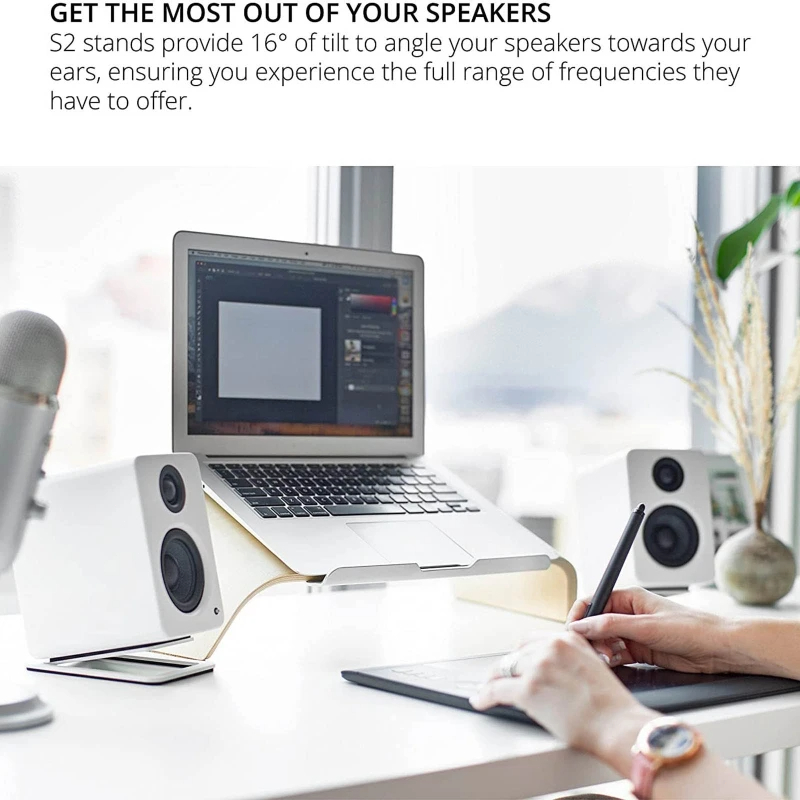 Xnyocn Supporto per altoparlan - Desk Setup With Speakers recensione e prezzo