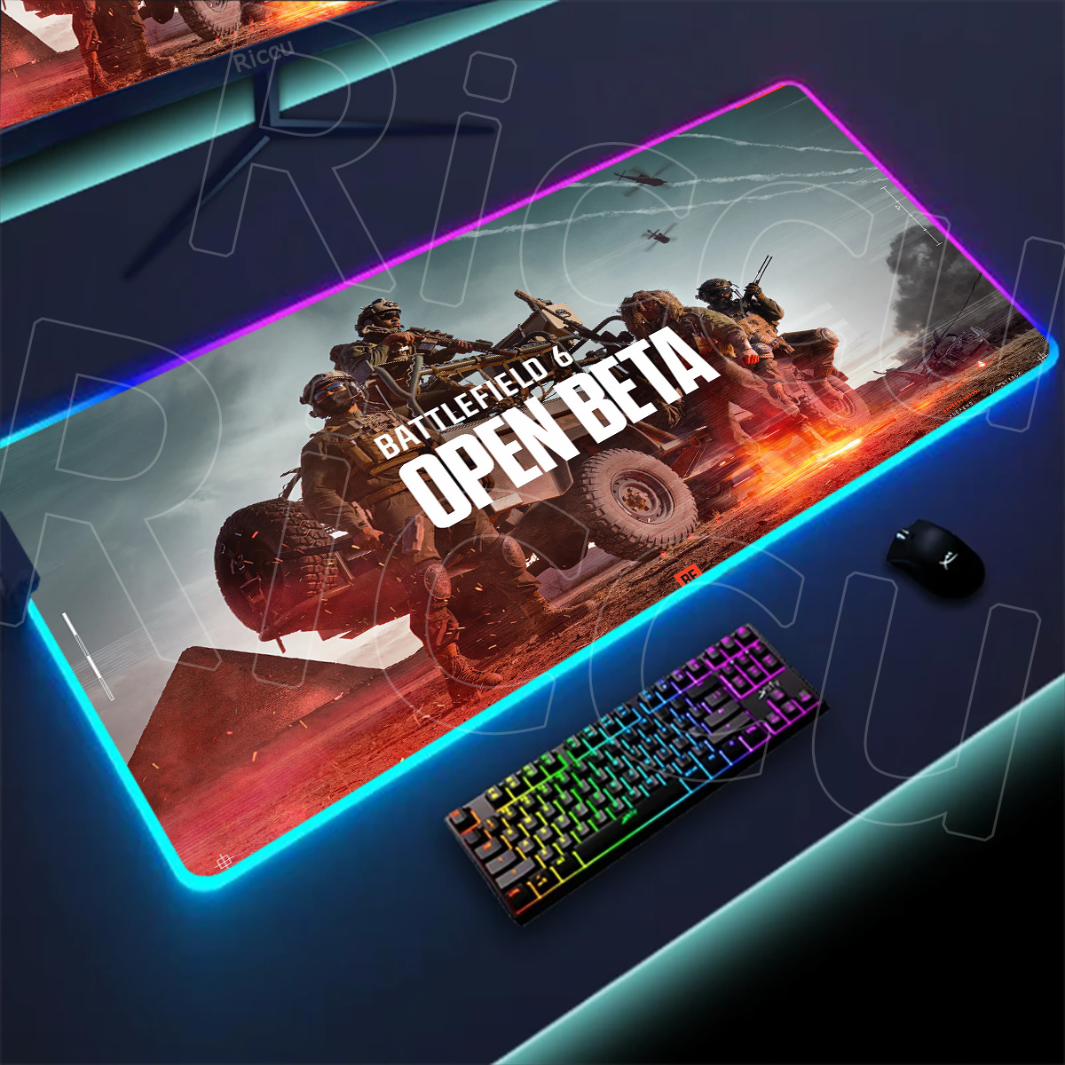 Nuovo Gamer Rgb Tappetino da s - Desk Setup Rgb recensione e prezzo