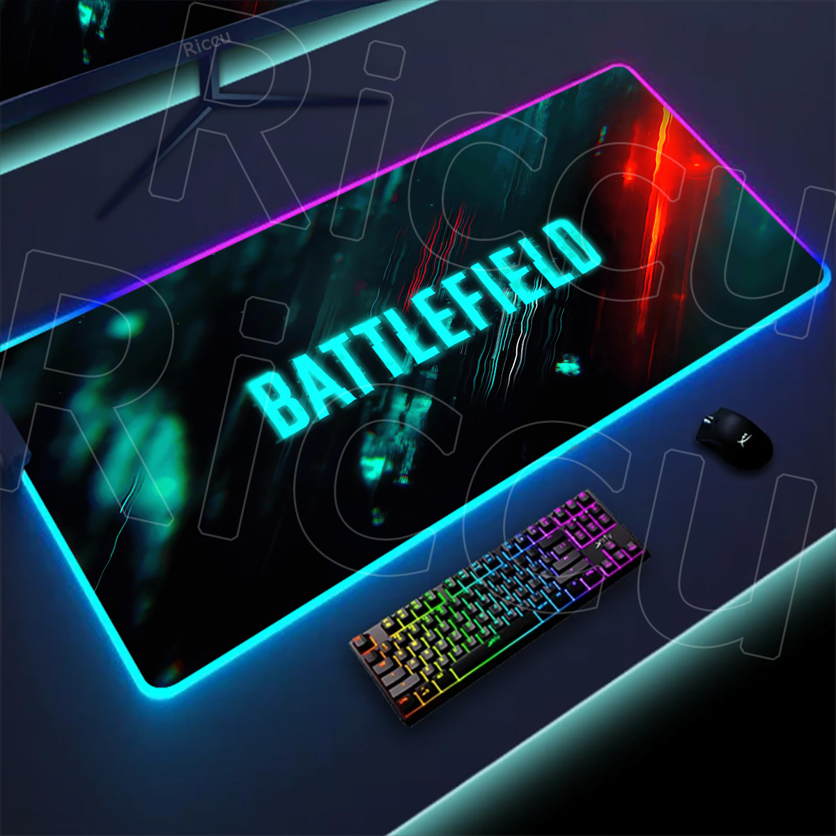 Nuovo Gamer Rgb Tappetino da s - Desk Setup Rgb recensione e prezzo