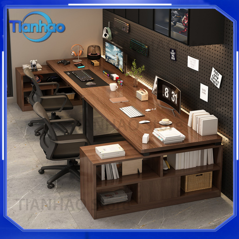 Scrivania da Gaming a L con Li - Dual Monitor Desk Setup recensione e prezzo