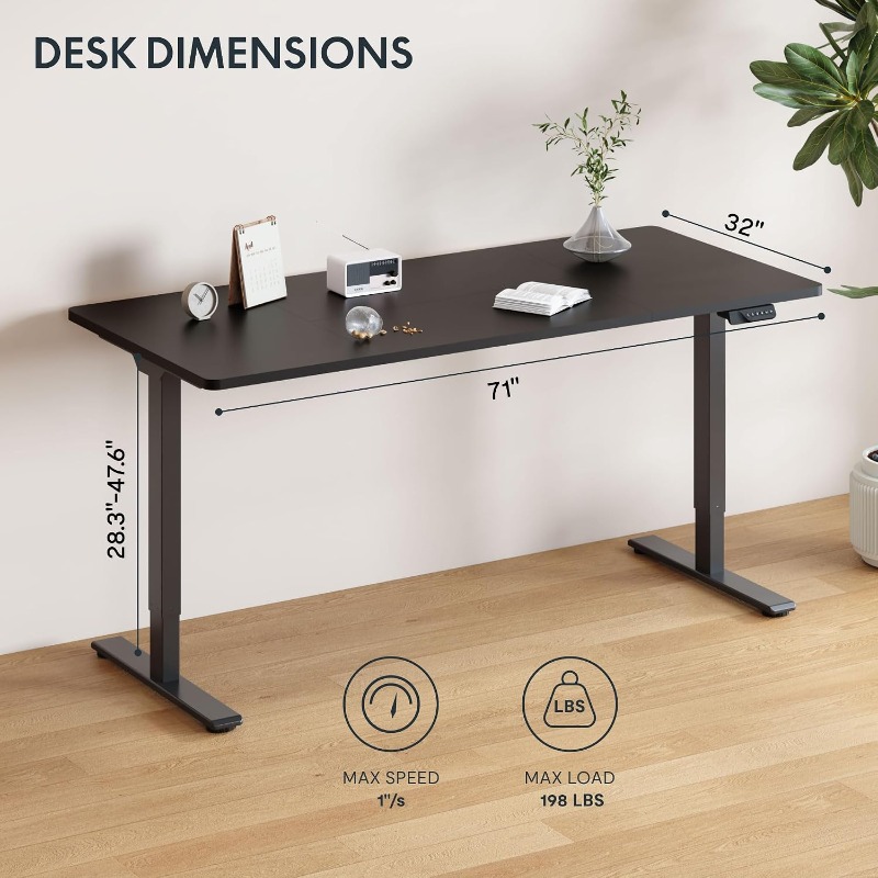 Scrivania Elettrica Regolabile - Dual Monitor Desk Setup recensione e prezzo