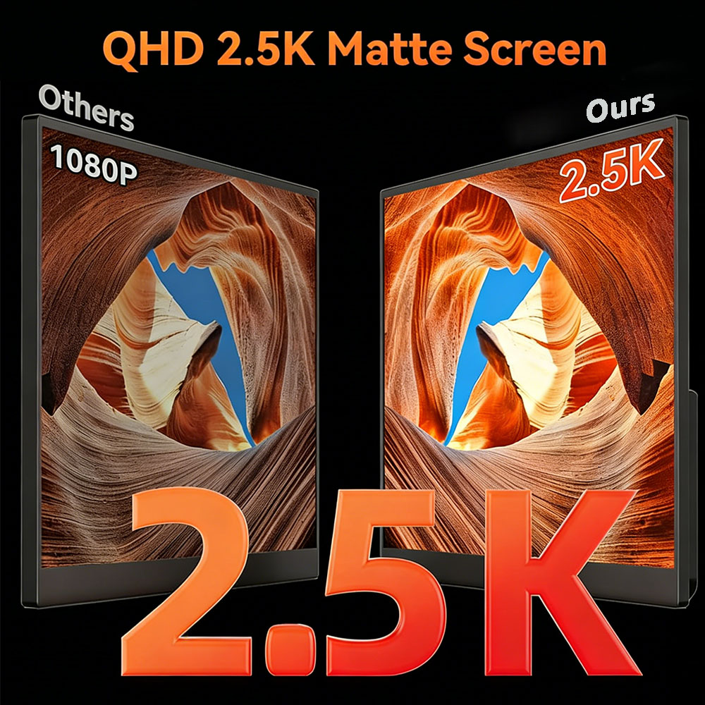 Monitor da Gaming MAFNKOU 16 P - Dual Monitor Desk Setup recensione e prezzo