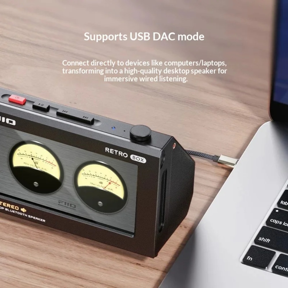 FiiO RETRO BOX Altoparlante St - Desk Setup With Speakers recensione e prezzo