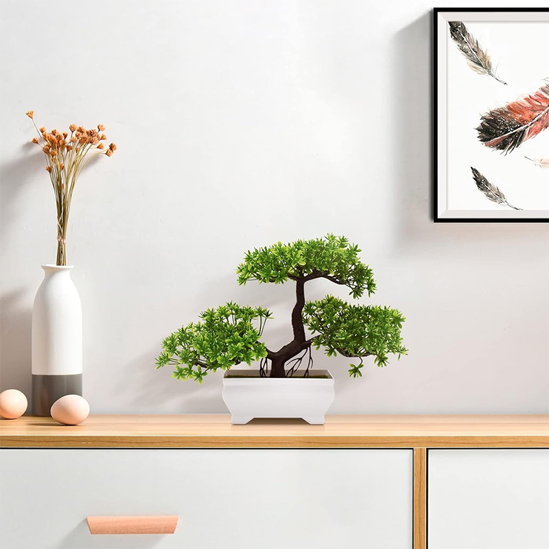 Pianta finta bionica in plasti - Desk Setup Plant recensione e prezzo
