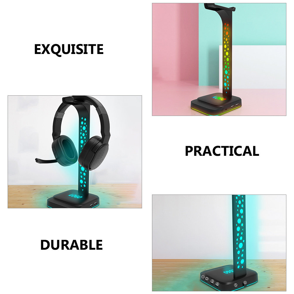 Supporto per Cuffie con Ricari - Desk Setup Headphones recensione e prezzo