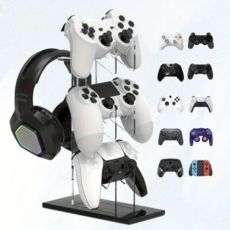 Supporto per Controller a 3 Li - Desk Setup Headphones recensione e prezzo