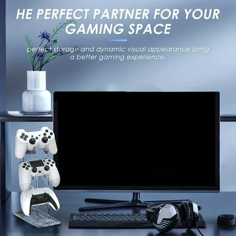 Supporto per Controller a 3 Li - Desk Setup Headphones recensione e prezzo