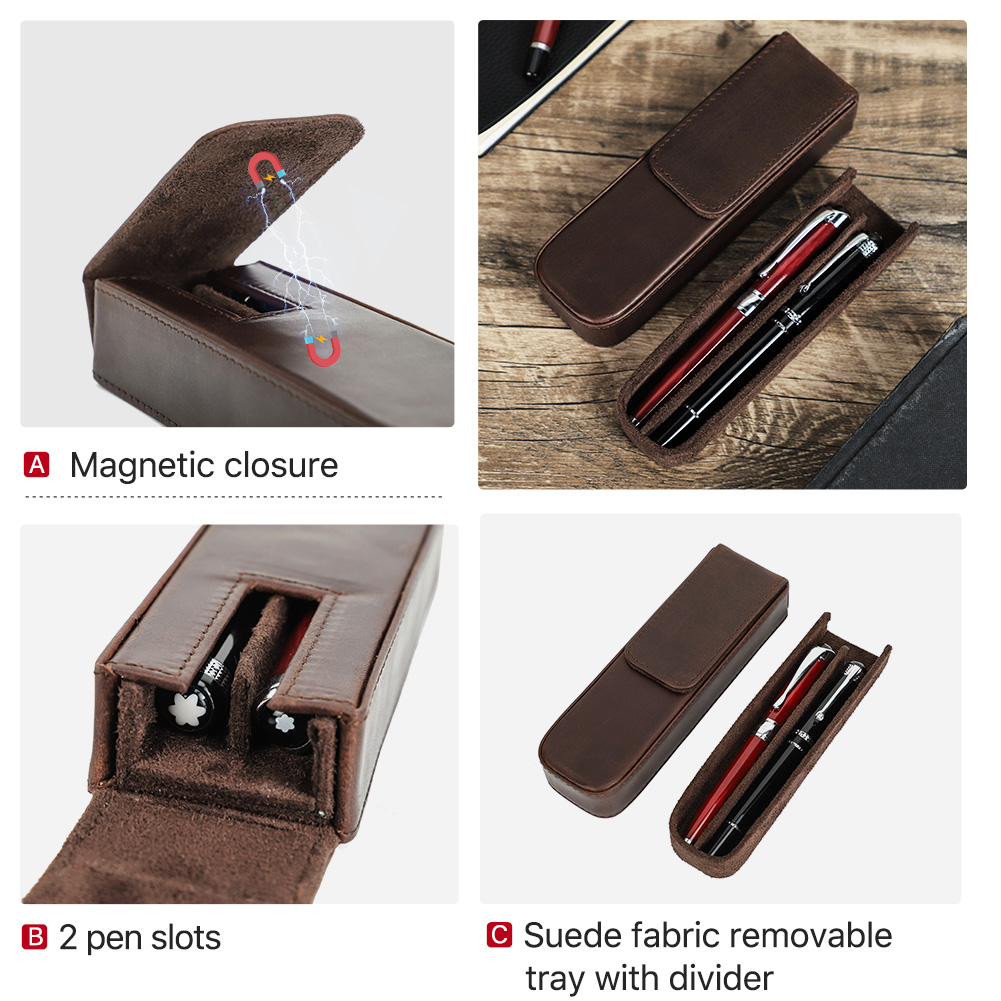 Astuccio in pelle CONTACT'S FA - Pen Cup Magnetic recensione e prezzo