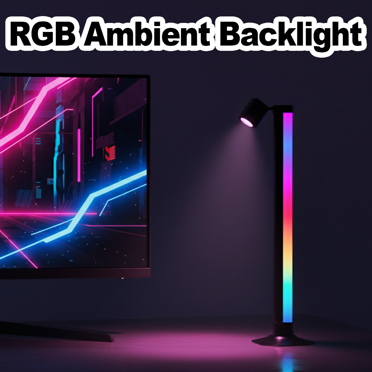 Barra luminosa intelligente a  - Desk Setup Rgb recensione e prezzo