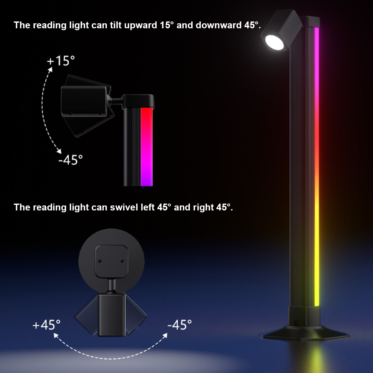 Barra luminosa intelligente a  - Desk Setup Rgb recensione e prezzo