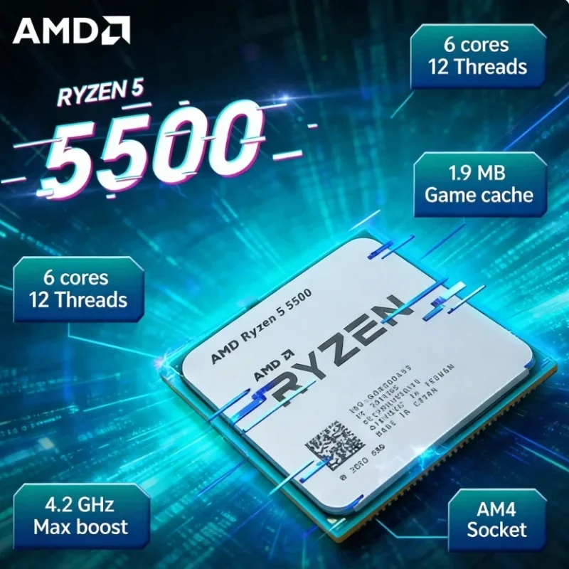 Processore Desktop AMD Ryzen 5 - Amd Cpu Ryzen 5 recensione e prezzo