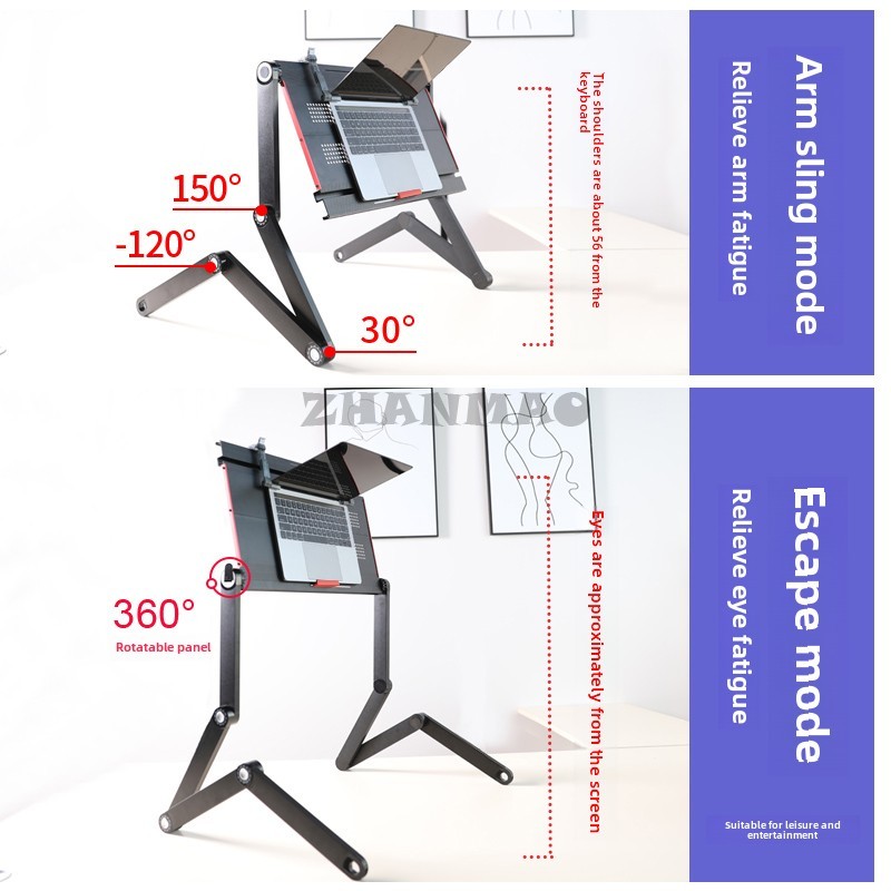 Sdraiato a letto piatto, scriv - Desk Setup Notebook recensione e prezzo
