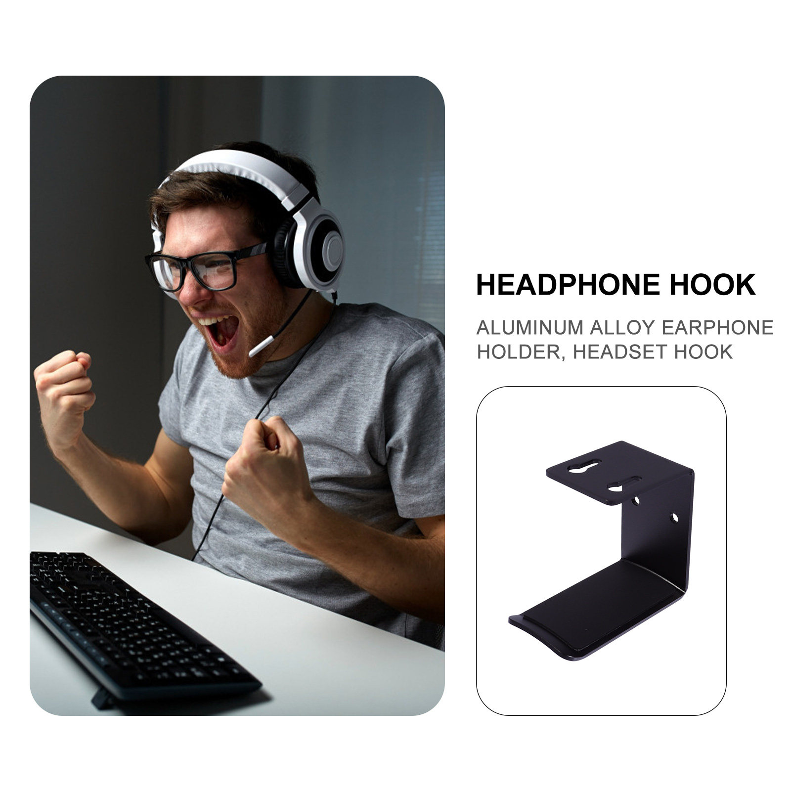 1 Pezzo Supporto per Cuffie in - Desk Setup Headphones recensione e prezzo